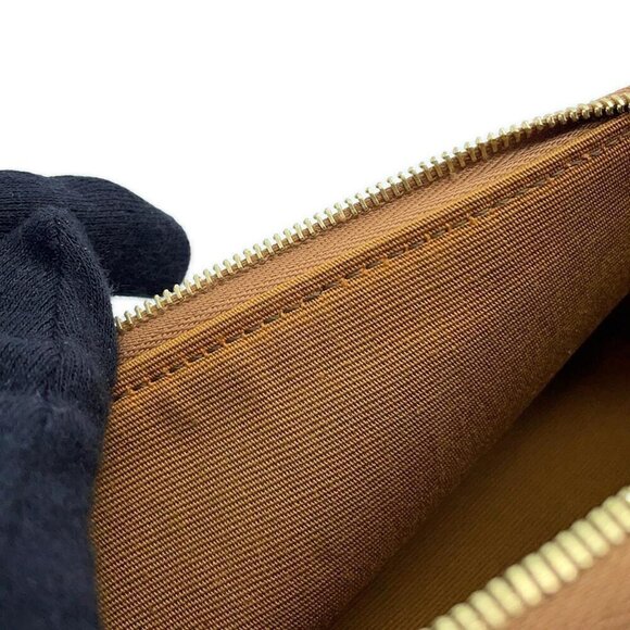 CELINE Brown 2C Pouch - Picture 6 of 13